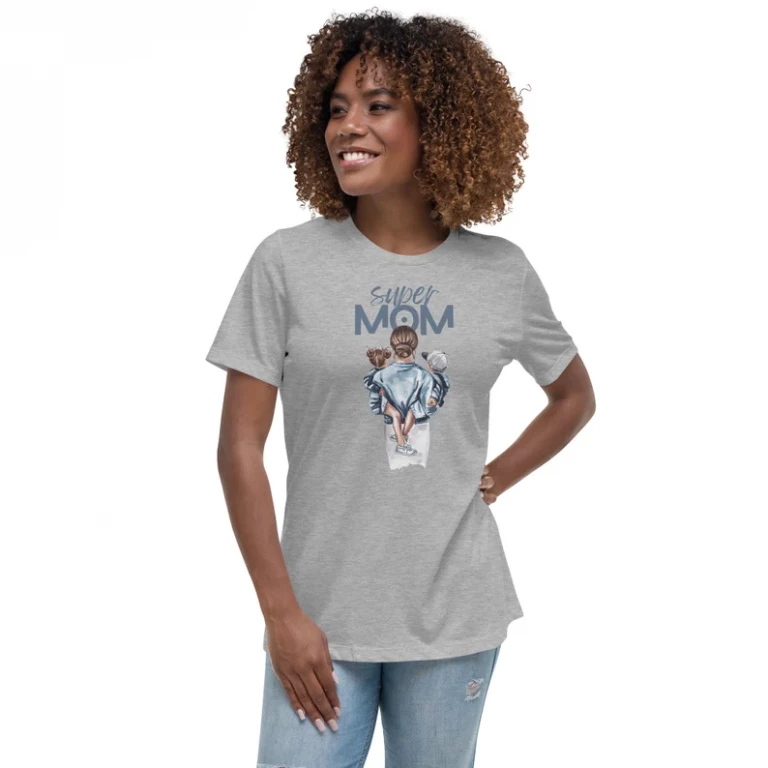 Women's Relaxed T-Shirt – Super Mom