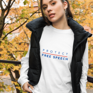 Protect Free Speech - Unisex Long Sleeve Tee